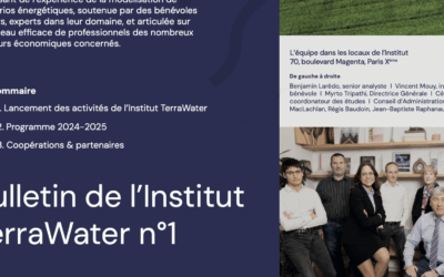 Bulletin n°1 de l’Institut TerraWater
